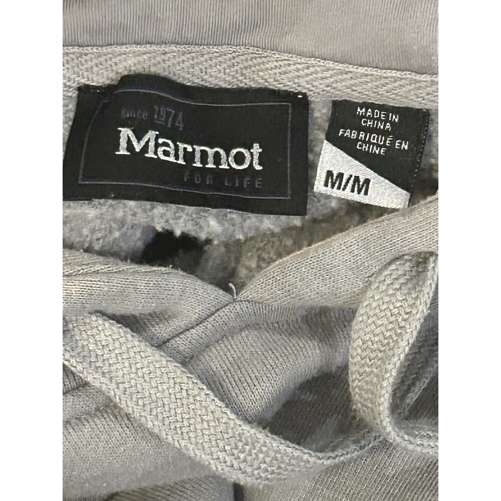 Marmot Men's Mountain Gray Hoodie size M - Picture 3 of 3